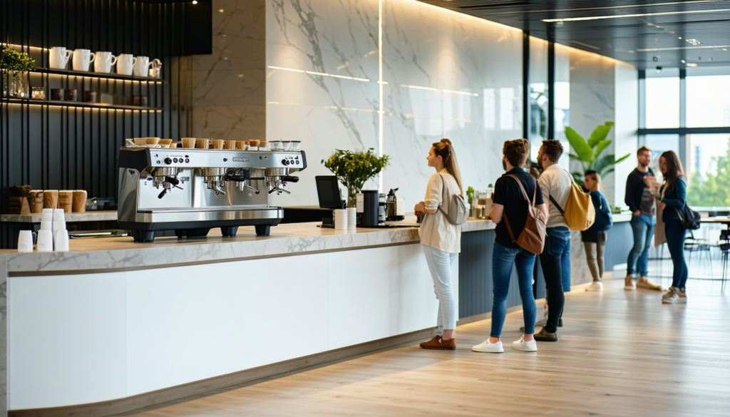 découvrez notre sélection des meilleures machines à café à grain idéales pour les open spaces, alliant qualité, rapidité et design pour une pause café parfaite au bureau.