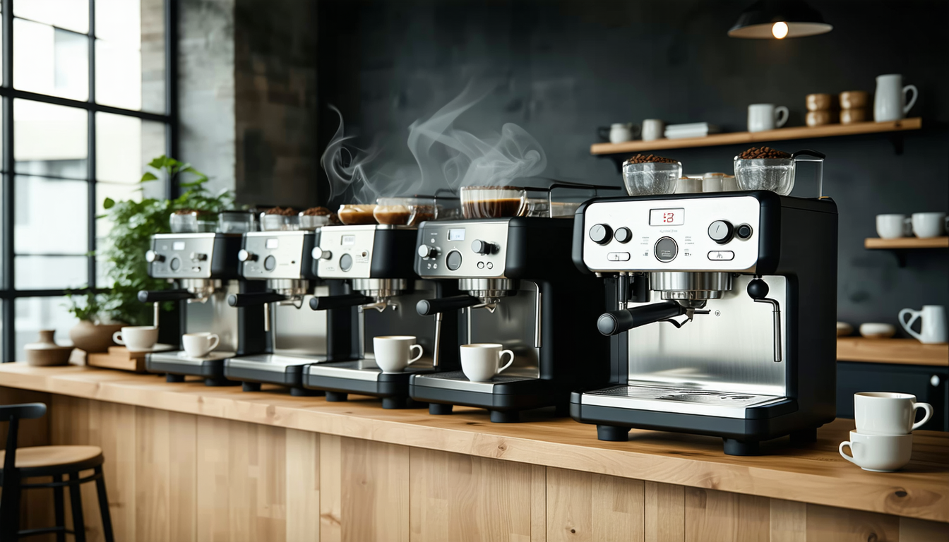 découvrez les meilleures machines à café à grain idéales pour les open spaces, alliant performance, design et facilité d'utilisation pour un café parfait au bureau.