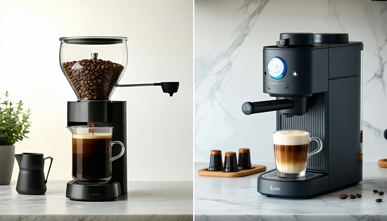 découvrez notre comparatif détaillé du coût sur 5 ans entre machine à café à grain et machine à capsules pour choisir la meilleure option économique et écologique.