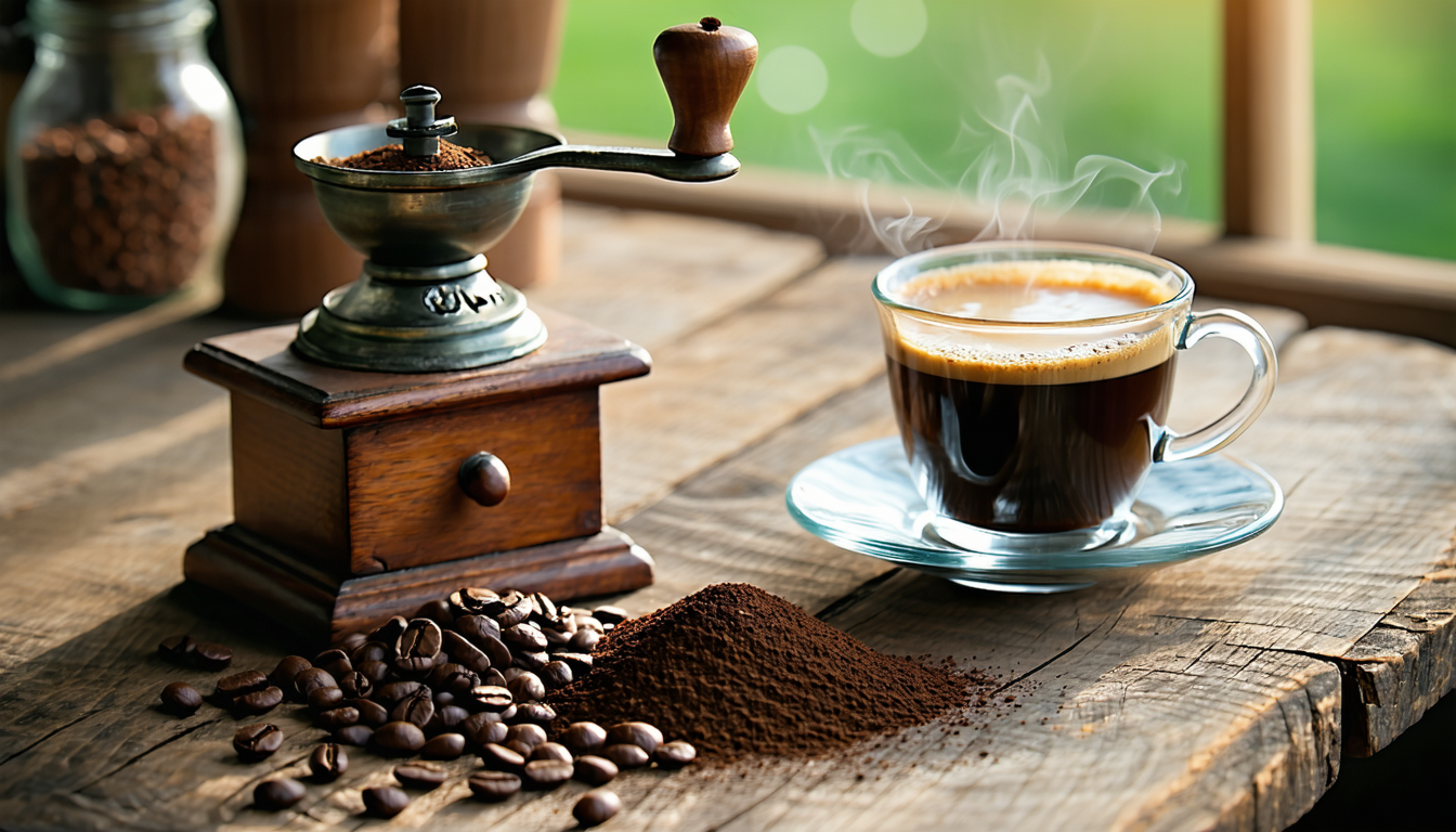 découvrez pourquoi le café fraîchement moulu transforme votre expérience gustative en offrant un arôme intense et une saveur incomparable à chaque tasse.