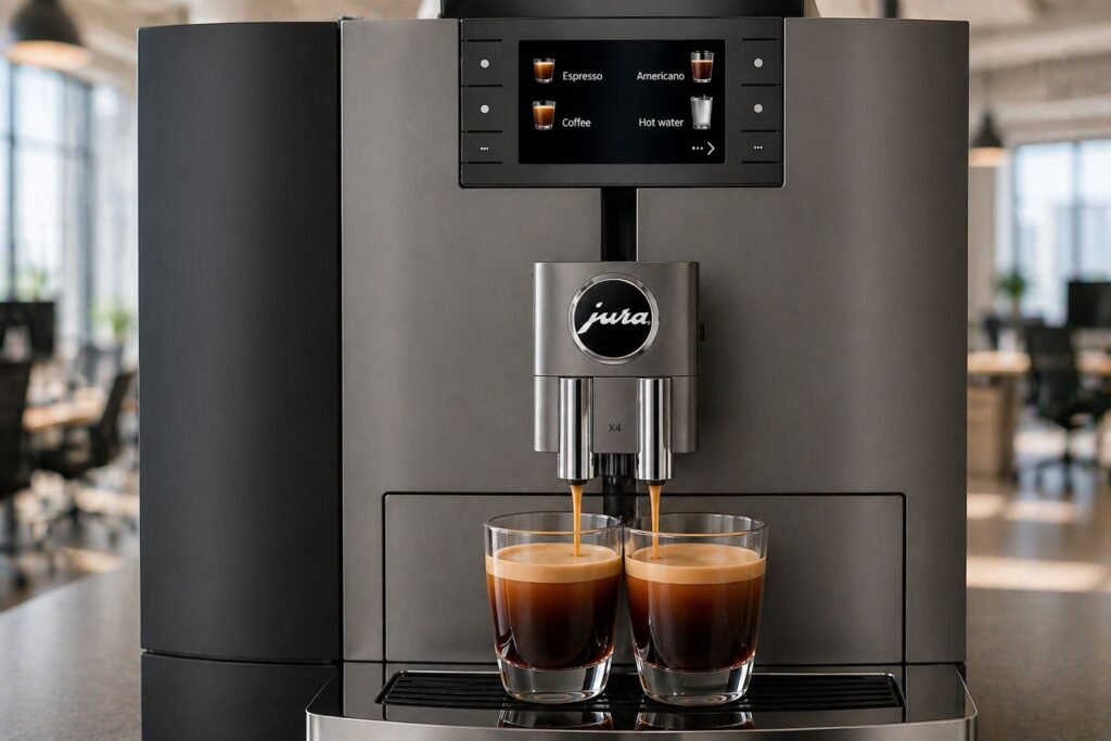 jura x4 : une extraction parfaite avec la qualité Suisse