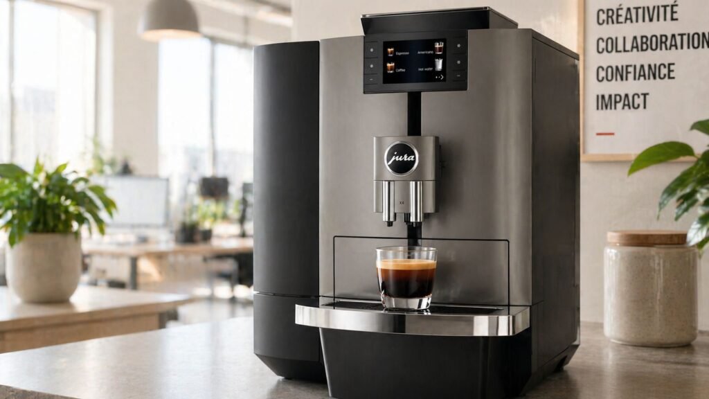 La Jura x4 une valeur sûre pour le café au bureau