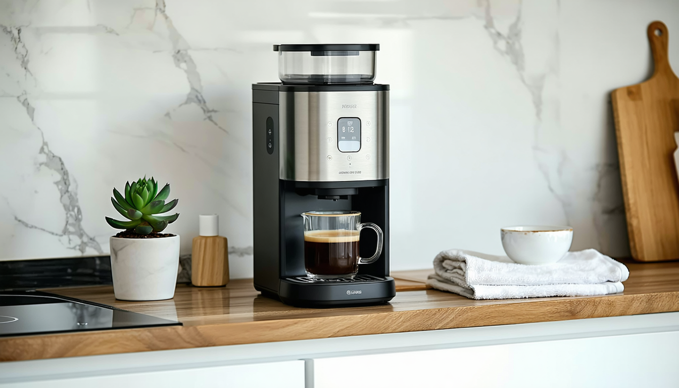 découvrez notre machine à café à grain compacte, idéale pour les petites cuisines. profitez d'un café fraîchement moulu avec un appareil design et peu encombrant.