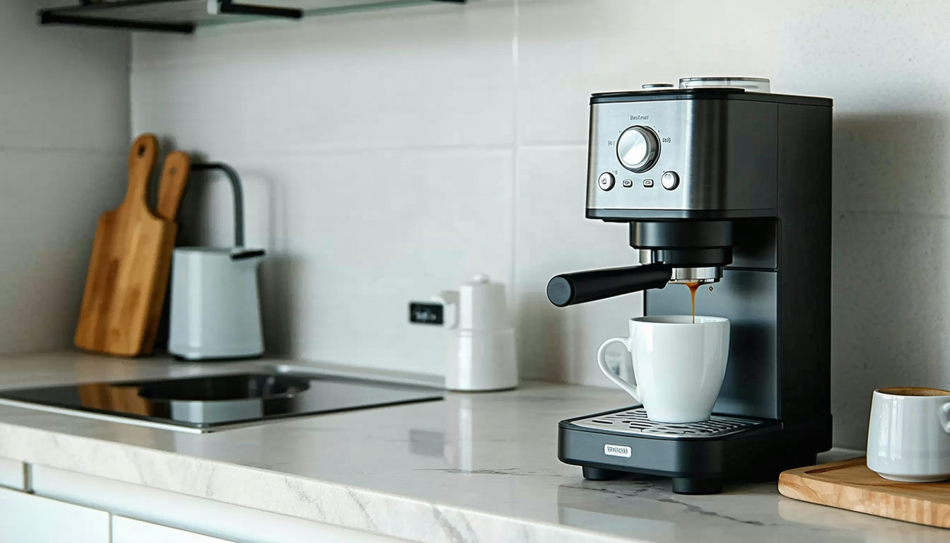 ☕️ Machine à café compacte : l'alliée parfaite pour petite cuisine