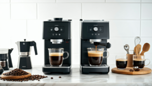 découvrez les avantages des machines à café à grain et des machines expresso manuelles pour choisir celle qui correspond le mieux à vos goûts et à vos besoins.