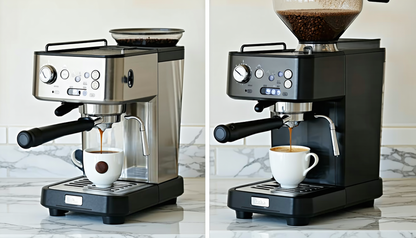 découvrez les différences entre une machine à café à grain et une machine expresso manuelle pour choisir l'appareil idéal qui correspond à vos goûts et à votre mode de préparation du café.