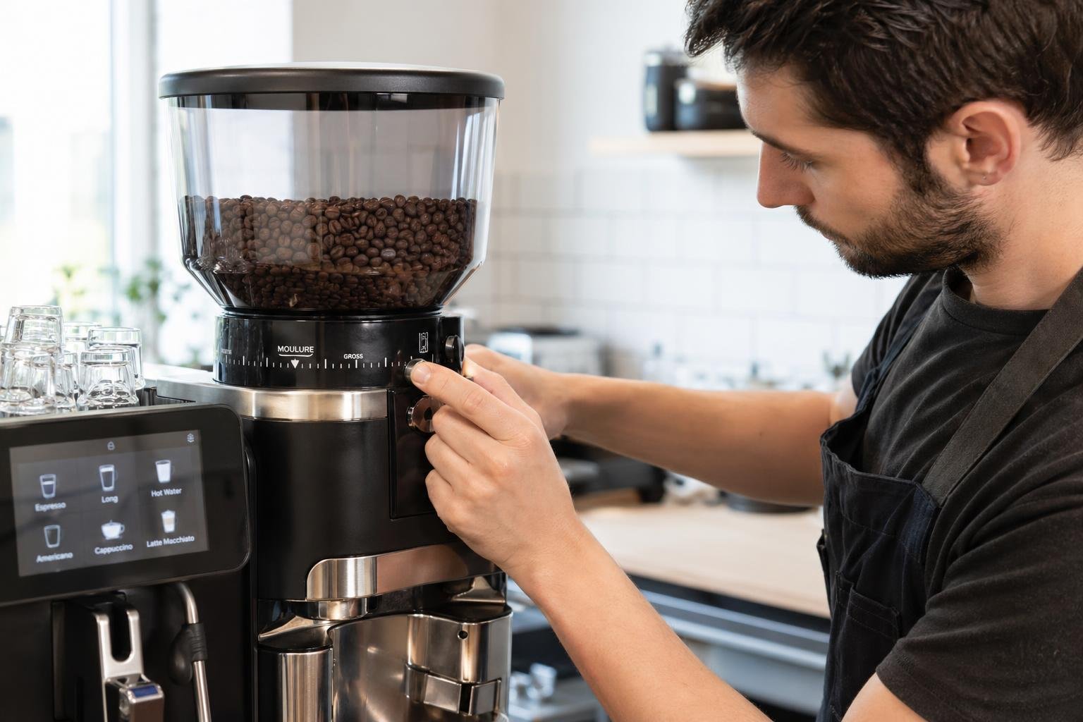 découvrez si tous les cafés en grain sont compatibles avec votre machine à café automatique et comment choisir le meilleur grain pour une extraction parfaite.