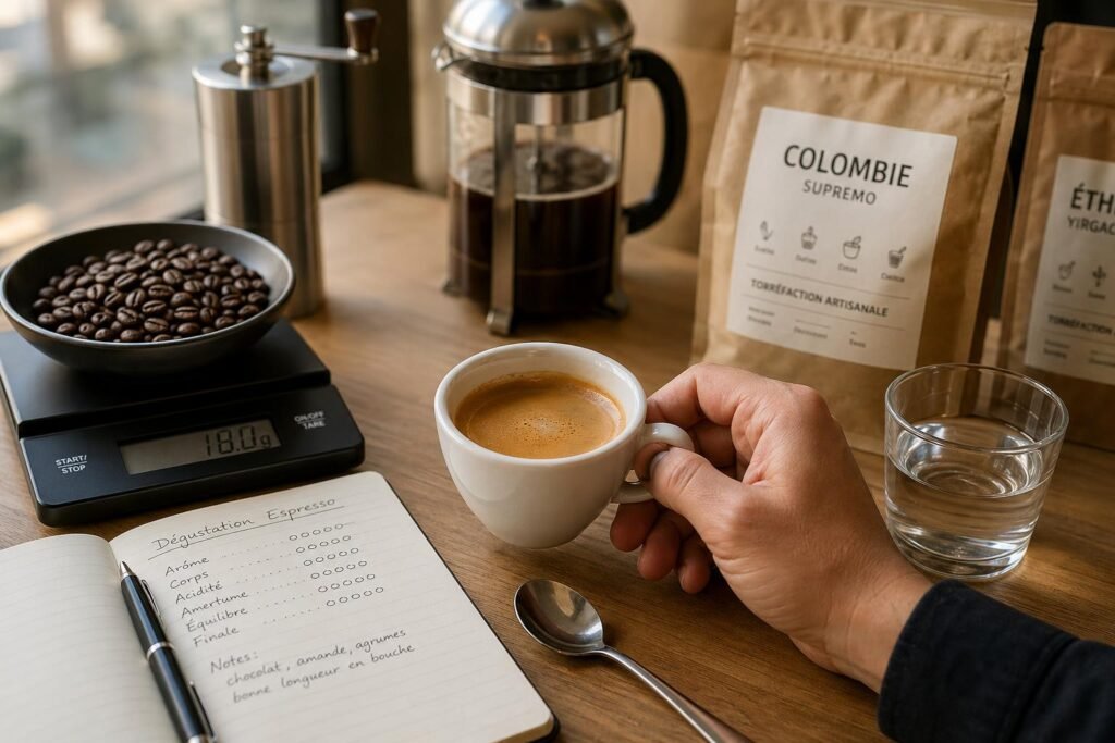 découvrez les critères essentiels pour reconnaître un bon café lors d'une dégustation et apprenez à apprécier ses arômes, son corps et sa fraîcheur.