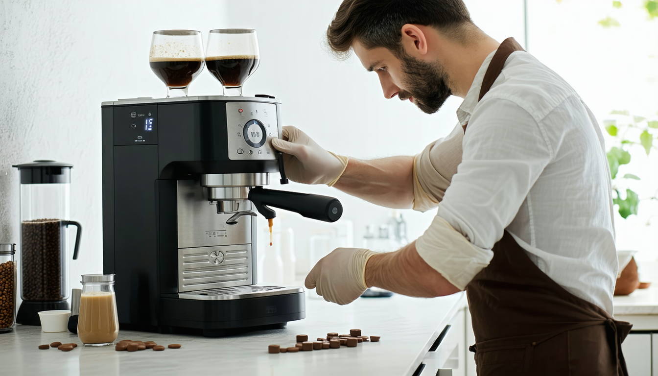 dĂ©couvrez notre sĂ©lection des meilleures machines Ă cafĂ© Ă grain Ă©co-responsables, alliant performance et respect de lâenvironnement pour un cafĂ© savoureux et durable.