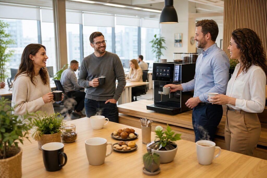 découvrez comment le café peut améliorer la qualité de vie au travail en boostant la concentration, la motivation et les moments de convivialité entre collègues.