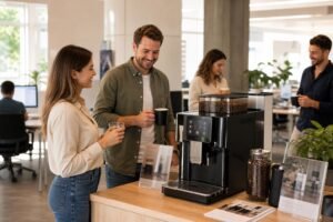 découvrez les avantages de la location ou de l'achat de machines à café à grain pour les entreprises et choisissez la solution adaptée à vos besoins professionnels.