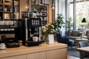 découvrez quelle machine à café choisir pour un espace de coworking ou un hôtel boutique afin d'offrir une expérience café de qualité à vos clients et collaborateurs.