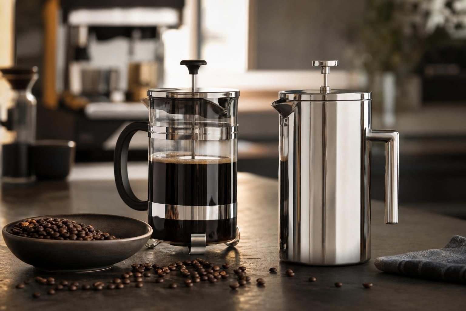 découvrez notre guide d'utilisation pas à pas pour maîtriser la cafetière à piston et savourer un café riche et aromatique chez vous.