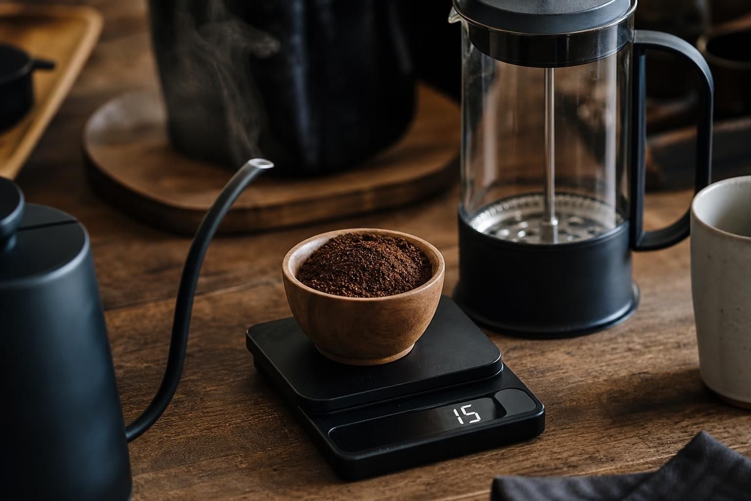 découvrez comment utiliser une cafetière à piston grâce à notre guide d'utilisation pas à pas, pour préparer un café savoureux et parfait à chaque fois.
