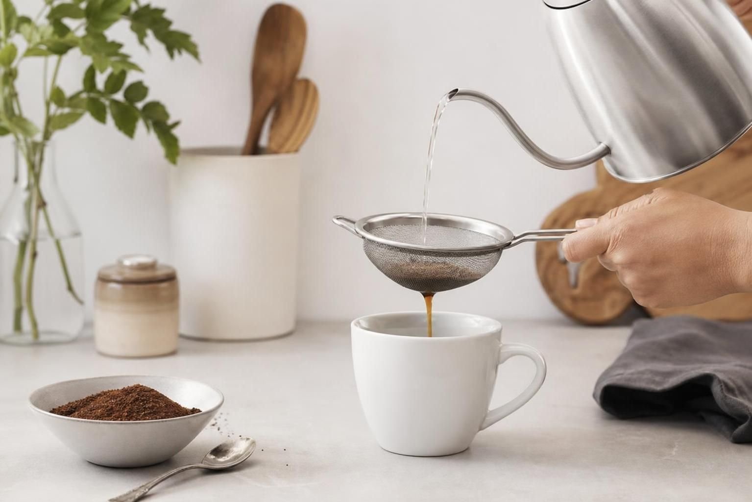 découvrez 6 méthodes efficaces pour faire du café sans cafetière et savourez une tasse parfaite, même sans équipement spécialisé.