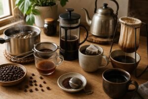 découvrez 6 méthodes efficaces pour faire du café sans cafetière et savourez votre boisson préférée en toute simplicité.